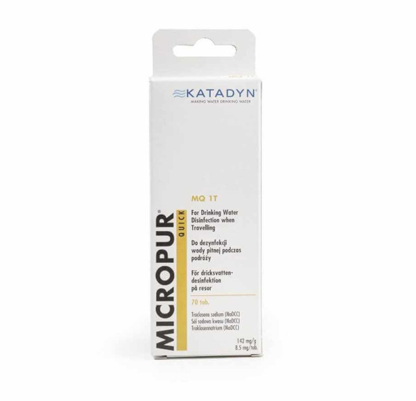 Katadyn Micropur Quick, 70 tabletter
