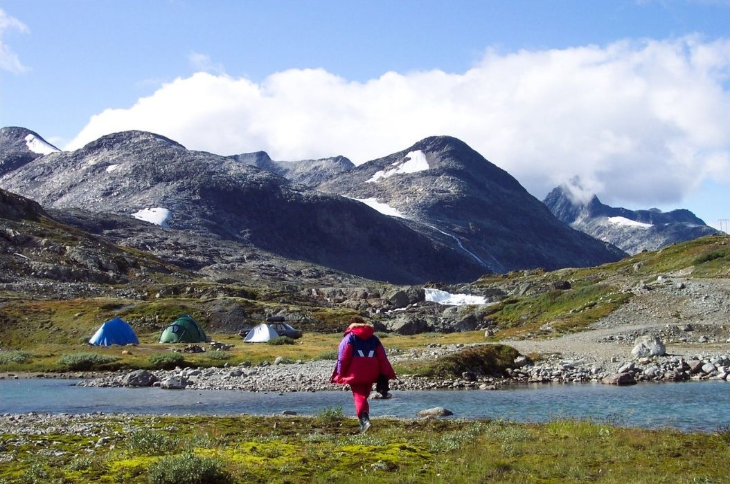 fin tältplats i jotunheimen fjällområde