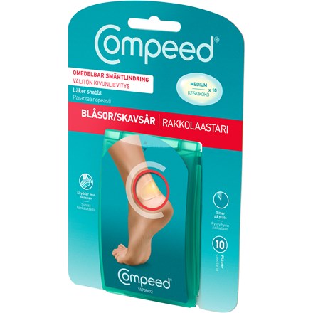 10-pack med Compeed skavsårsplåster