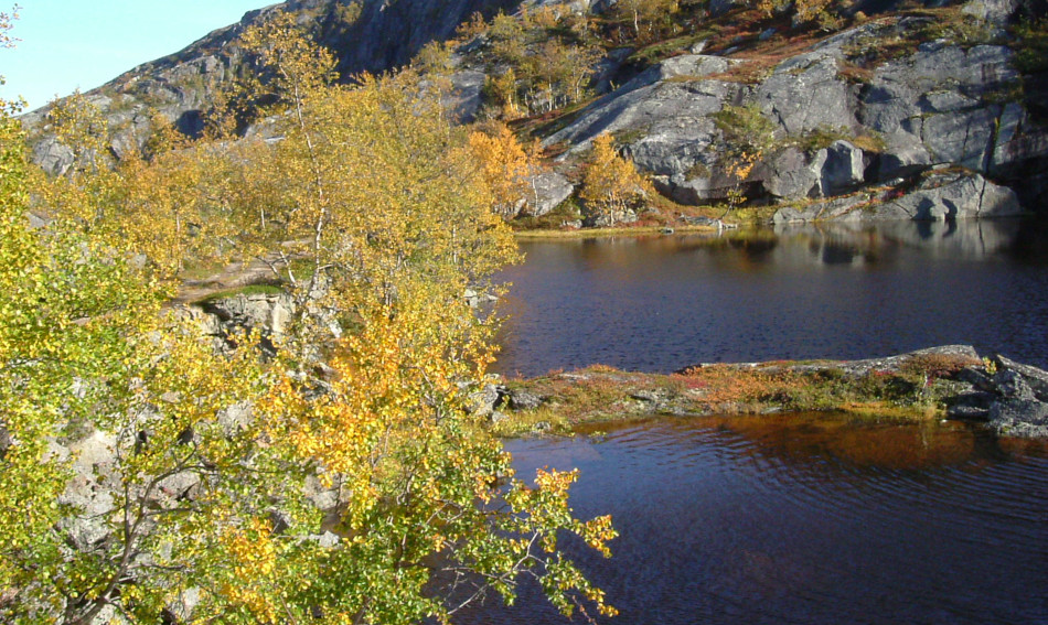 fjällvandring i oktober