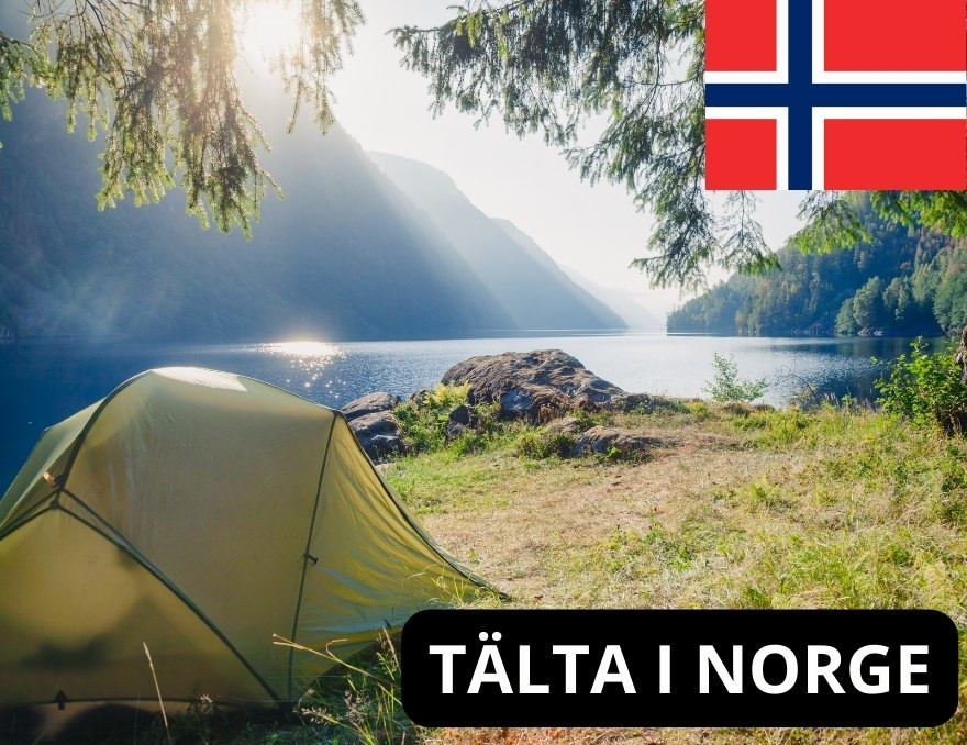 Att tälta i norge - regler och allemansrätt