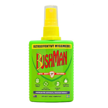 Ultraeffektivt myggmedel Bushman