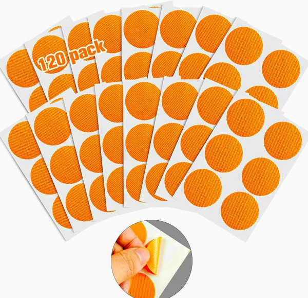 120-pack med myggklistermärken, stickers som ska hålla myggen borta