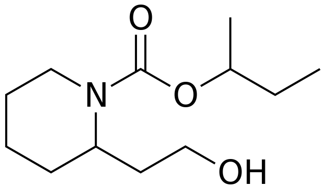 icaridin molekylstruktur