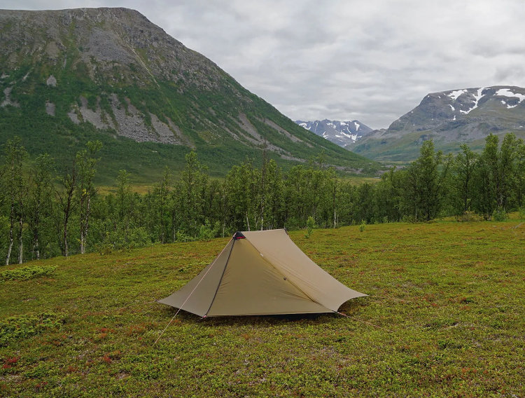 Hillberg Anaris ryggåstält i svenska fjällen