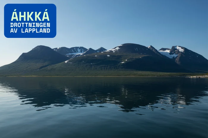 Áhkká, berget som också kallas för Drottningen av Lappland, ligger vid Stora Sjöfallet