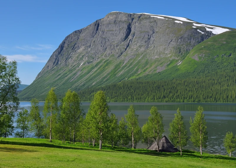 Borgahällan en solig sommardag