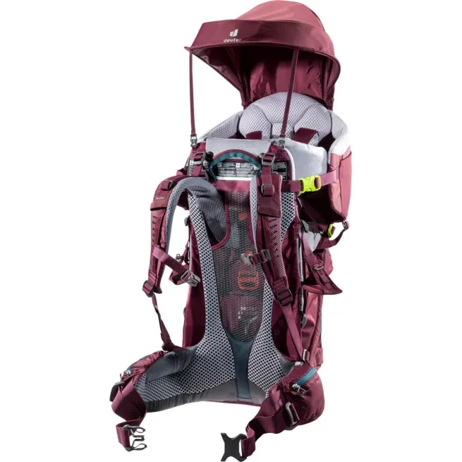 Deuter Kid Comfort barnbärstol med sol- och regnskydd