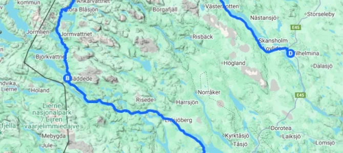 Vildmarksvägen – vandring, vattenfall & vidder i världsklass Vildmarksvägen – vandring, vattenfall & vidder i världsklass
